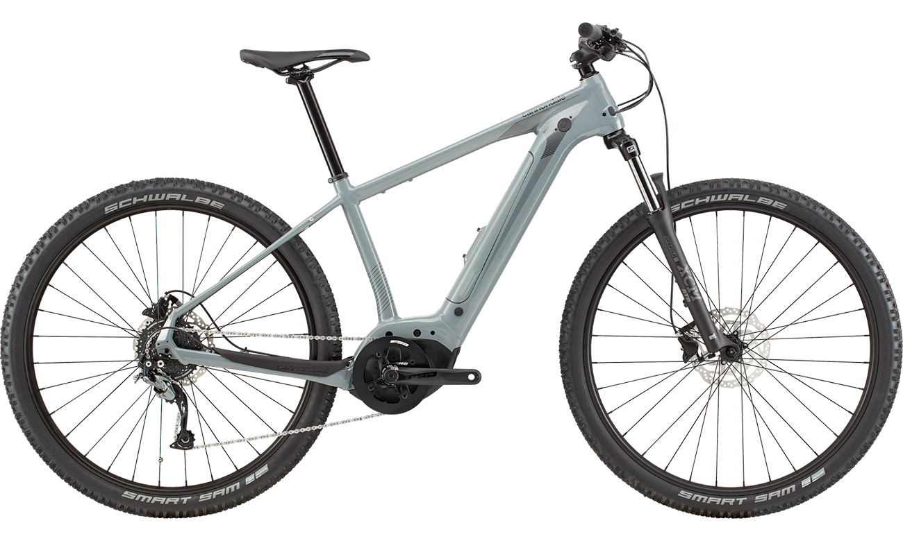 Фотография Электровелосипед Cannondale TRAIL Neo 3 29" (2020) 2020 Серый